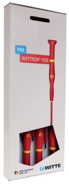 DEW七点セット Набор диэлектрических отверток для электроники WITTE PRO WITTRON