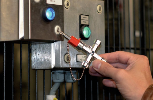 Ключ для распределительных шкафов NWS  фото 2