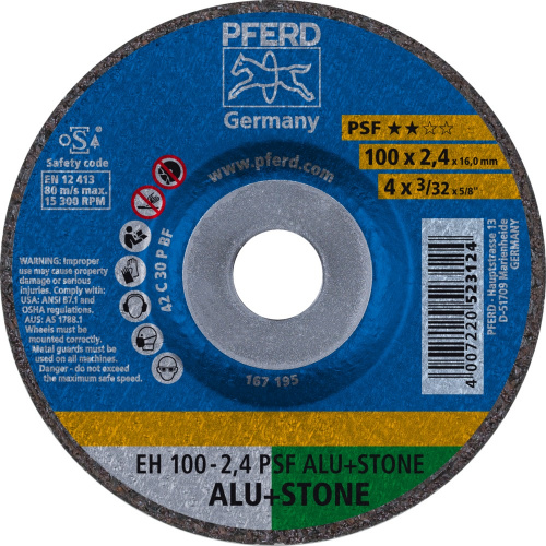 Круг відрізний  PFERD PSF ALU + STONE