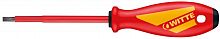Отвертка шлицевая диэлектрическая WITTE MAXX VDE SL (SLOTTED) Отвертка шлицевая диэлектрическая WITTE MAXX VDE SL (SLOTTED)