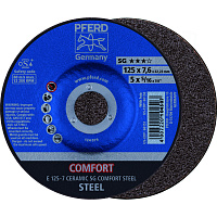 Круг шлифовальный PFERD CERAMIC SG COMFORT STEEL